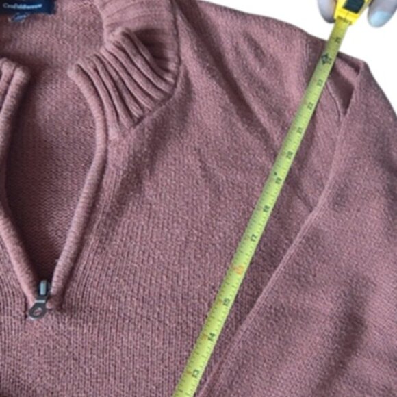 Croft and Barrow XXL Burnt Orange sweater - Picture 5 of 6